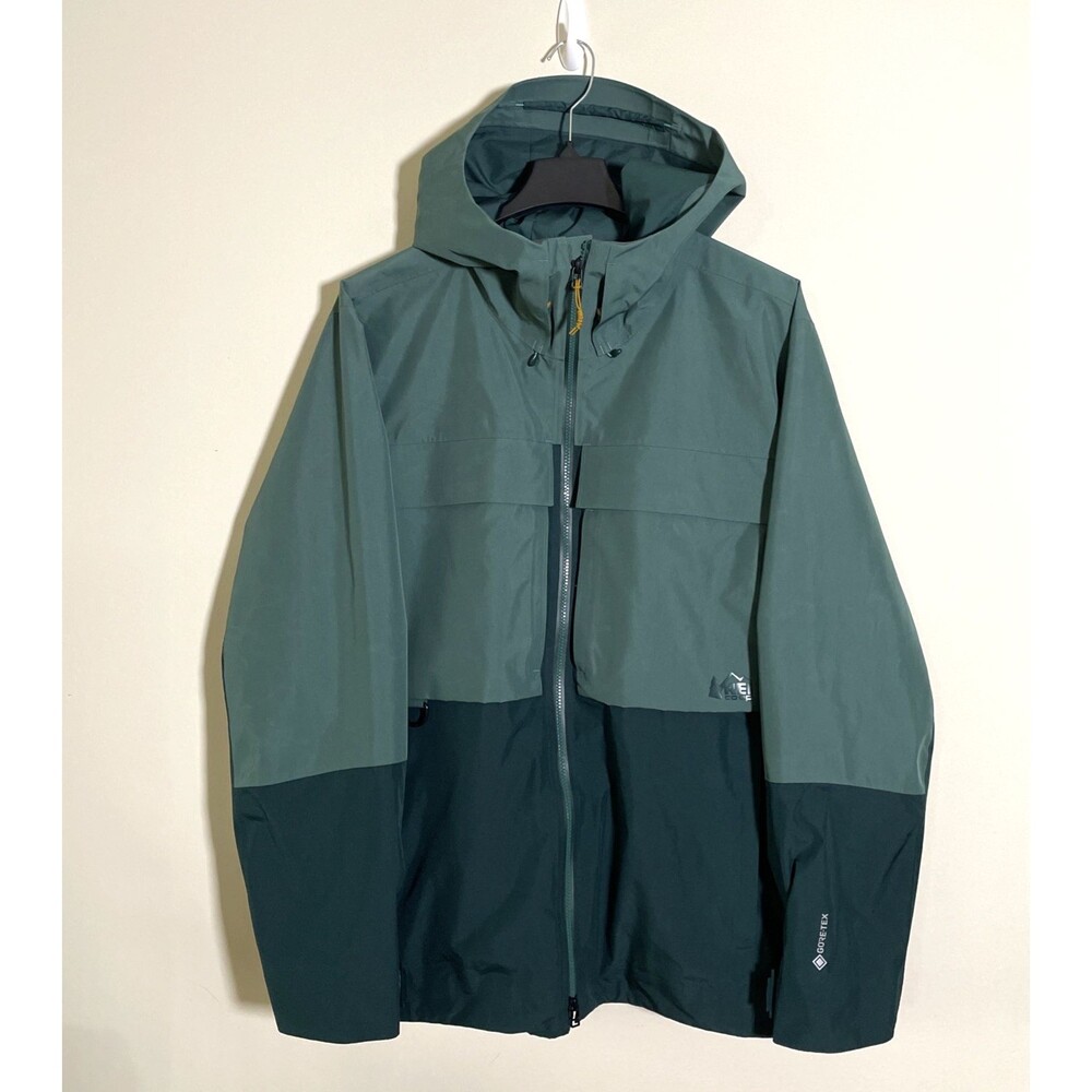 REI Co-op First Chair GTX Jacket Men's Green Size XXLarge Outdoors Gorpcore